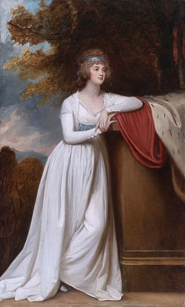 George Romney Barbara, Marchioness of Donegal, third wife to Arthur Chichester, 1st Marquess of Donegall Sweden oil painting art